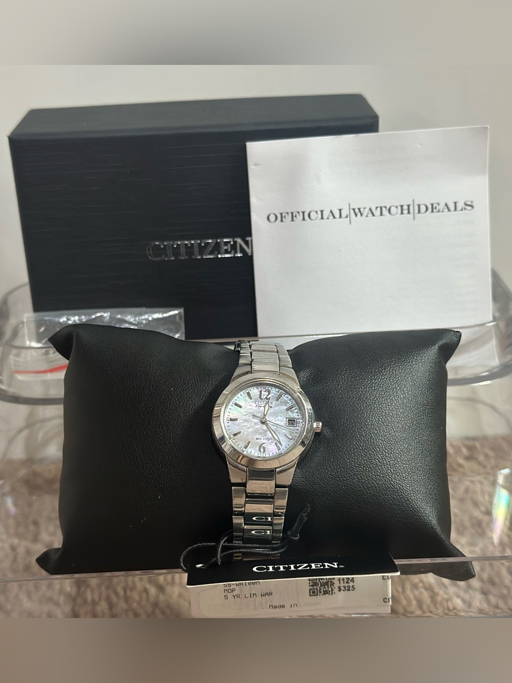 Citizen Women's Stainless Steel WR10Citizen Women's Stainless Steel WR100M Watch